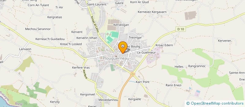 localisation de l'entreprise MADAME GILIANE ANDRE à BREST
