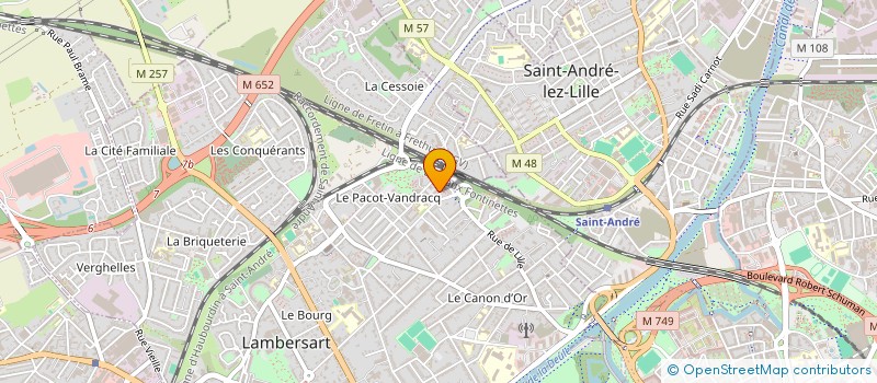localisation de l'entreprise MADAME GILIANE DEWAEST à LAMBERSART