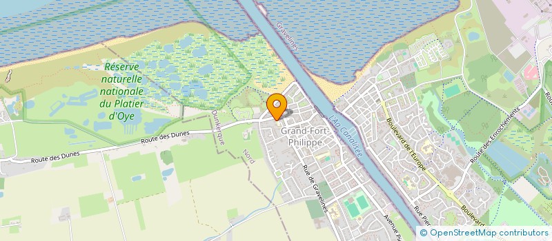 localisation de l'entreprise MADAME GILIANE WADOUX  GRAND-FORT-PHILIPPE