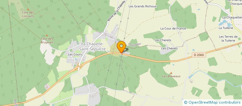 localisation de l'entreprise MADAME GILLETTE GUILLON à FERRIERES-EN-GATINAIS