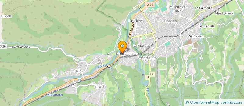 localisation de l'entreprise MADAME GILLETTE PAGES à RIA-SIRACH