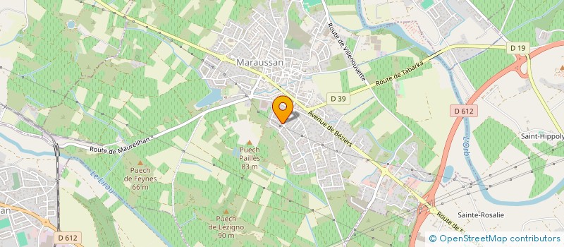 localisation de l'entreprise MADAME GILLIA LEMOZY  MARAUSSAN