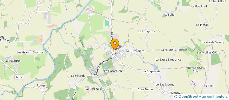 localisation de l'entreprise MADAME GILLIAN EMERY  LE QUIOU