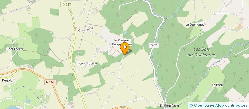 localisation de l'entreprise MADAME GILLIAN HUMPHREYS  SAINT-GILLES-VIEUX-MARCHE