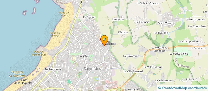 localisation de l'entreprise MADAME GILLIAN MARTINET à SAINT-MALO