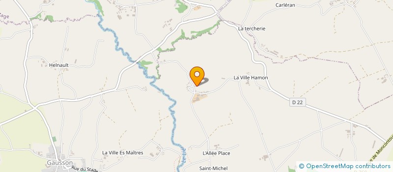 localisation de l'entreprise MADAME GILLIAN SUCCAMORE  PLOUGUENAST-LANGAST