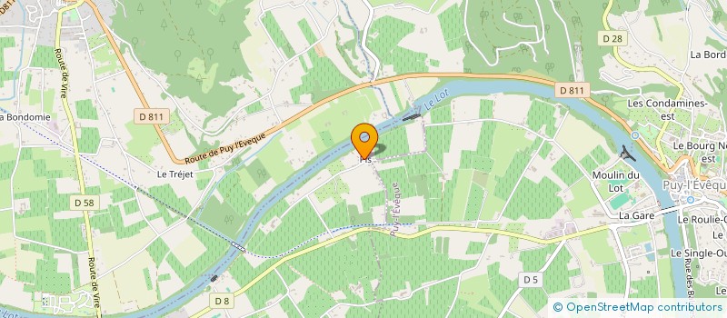 localisation de l'entreprise MADAME GILLIAN VAN-DER-VORD  VIRE-SUR-LOT