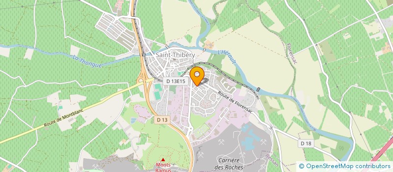 localisation de l'entreprise MADAME GILLIAN YARLAND  SAINT-THIBERY