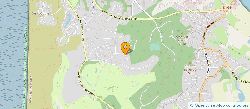 localisation de l'entreprise MADAME GILLIANE LEFEBVRE à LE TOUQUET-PARIS-PLAGE