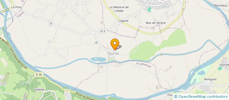 localisation de l'entreprise MADAME GILLIANE REMOND à GAGNAC SUR CERE