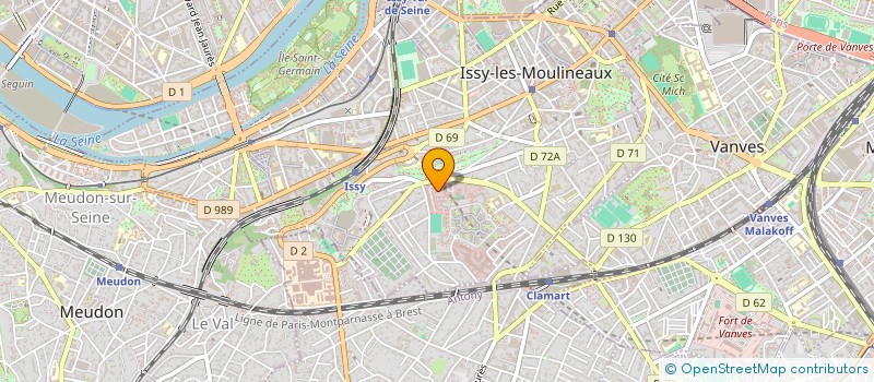 localisation de l'entreprise MADAME GILLY TOSELLO à ISSY-LES-MOULINEAUX