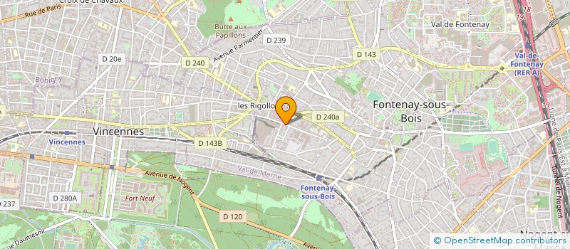localisation de l'entreprise MADAME GILMA TOMASSONI VIDAL à FONTENAY-SOUS-BOIS