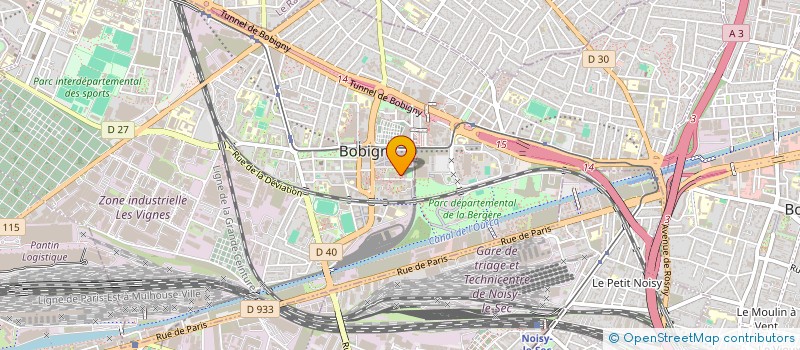 localisation de l'entreprise MADAME GILMA TUAZON  BOBIGNY