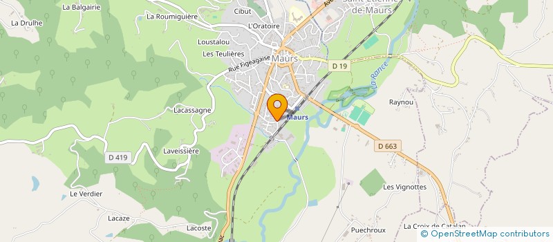 localisation de l'entreprise MADAME GINA BARSALI à MAURS