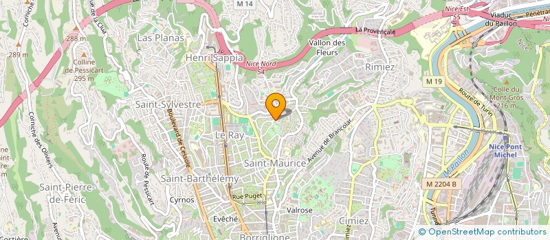 localisation de l'entreprise MADAME GINA BONTEMPI  NICE