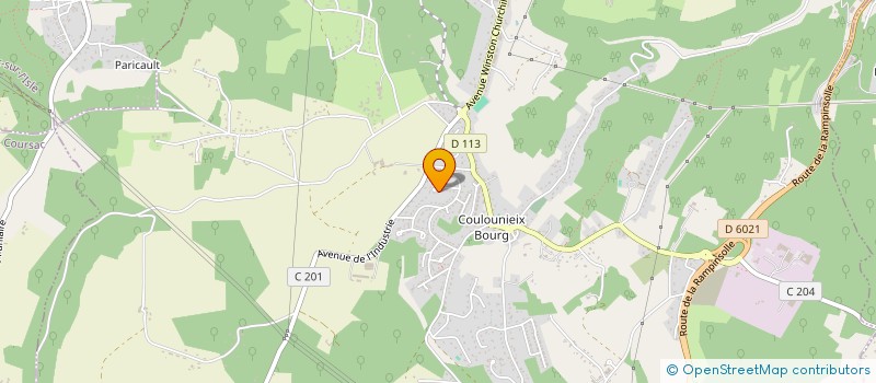 localisation de l'entreprise MADAME GINA CARIA SOBRAL à COULOUNIEIX-CHAMIERS