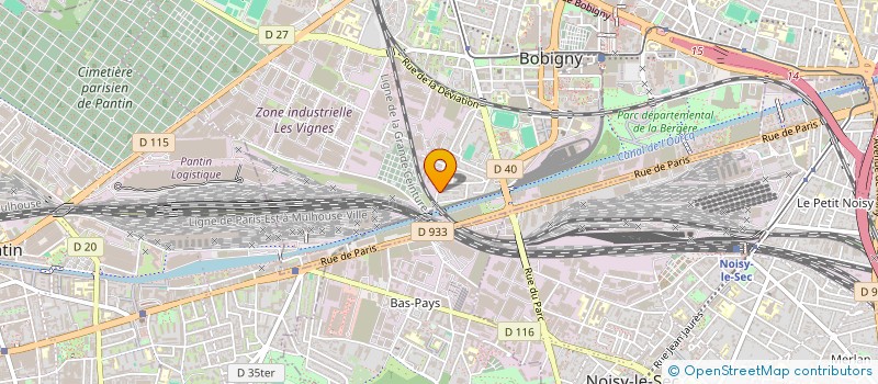 localisation de l'entreprise MADAME GINA CHERISME à EPINAY-SUR-SEINE
