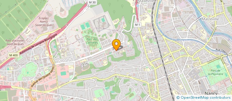 localisation de l'entreprise MADAME GINA FLEURENCE  NANCY