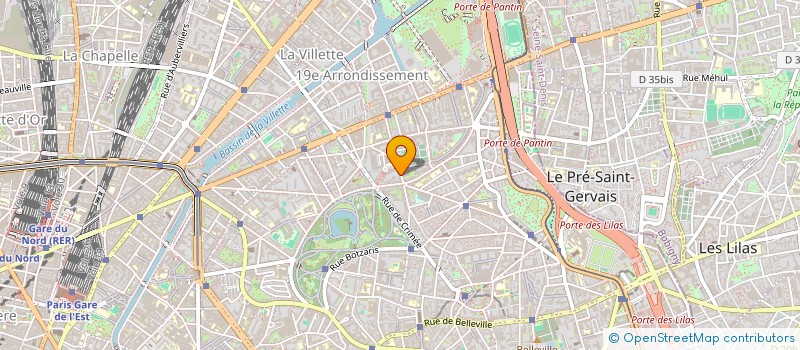 localisation de l'entreprise MADAME GINA FLORES  PARIS