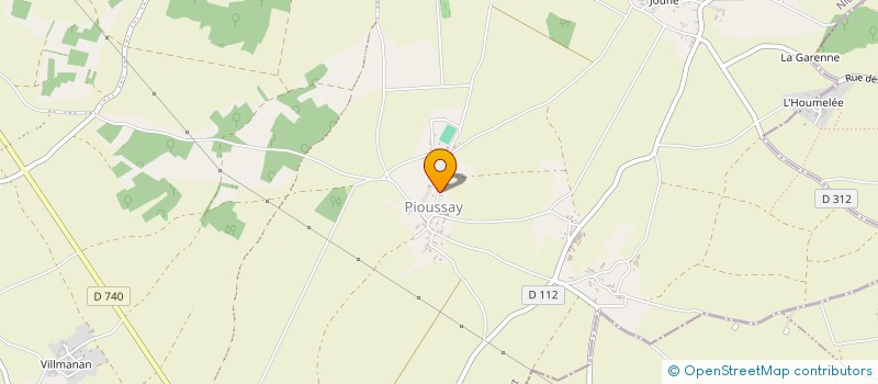 localisation de l'entreprise MADAME GINA GISELA GORDON  CHEF-BOUTONNE