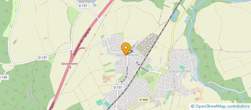 localisation de l'entreprise MADAME GINA LEE  SESSENHEIM