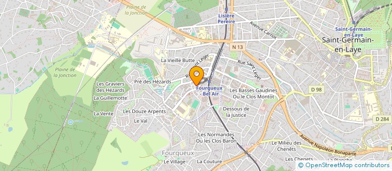 localisation de l'entreprise MADAME GINA LEMA KITENGE  SAINT-GERMAIN-EN-LAYE