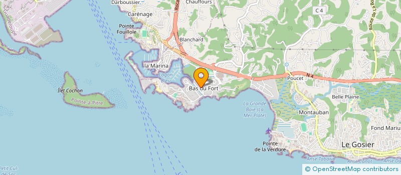 localisation de l'entreprise MADAME GINA LIBOIS  LE GOSIER