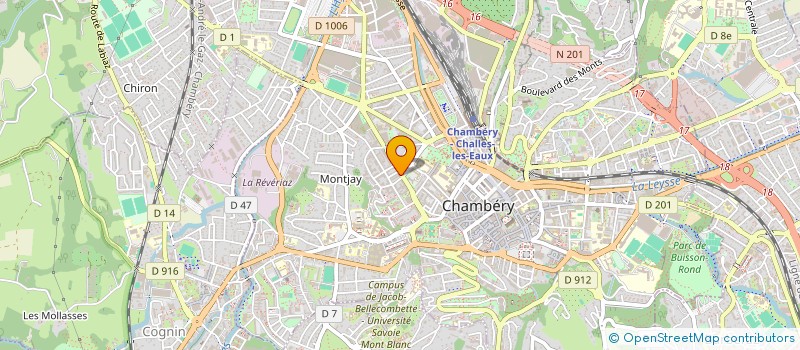 localisation de l'entreprise MADAME GINA LODEWIJKS  CHAMBERY