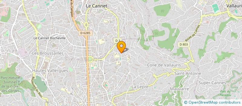 localisation de l'entreprise MADAME GINA MADARASZ  CANNES