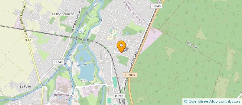 localisation de l'entreprise MADAME GINA MOISA  CHALETTE-SUR-LOING