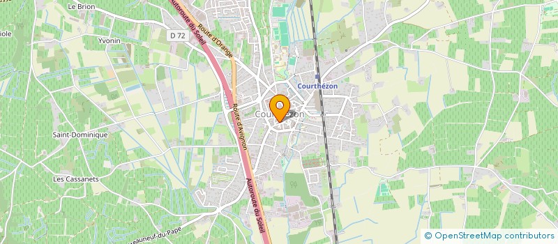 localisation de l'entreprise MADAME GINA PICCOTTI  COURTHEZON