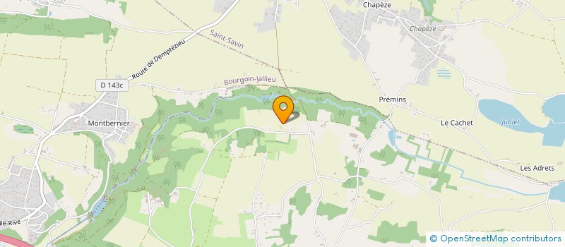 localisation de l'entreprise MADAME GINA PINOSA  RUY-MONTCEAU