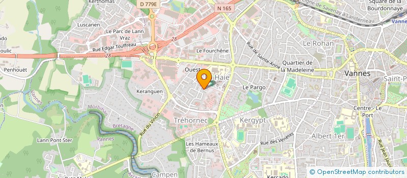 localisation de l'entreprise MADAME GINA SALINAS COBENA à VANNES