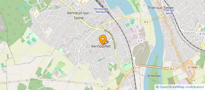 localisation de l'entreprise MADAME GINA VICTOR à VERNOUILLET