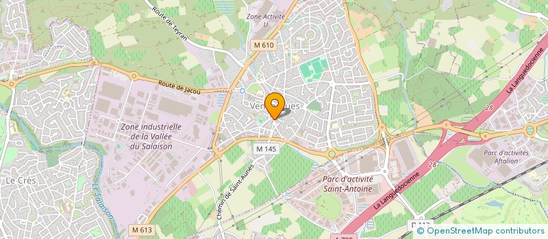 localisation de l'entreprise MADAME GINESA GARCIA à VENDARGUES