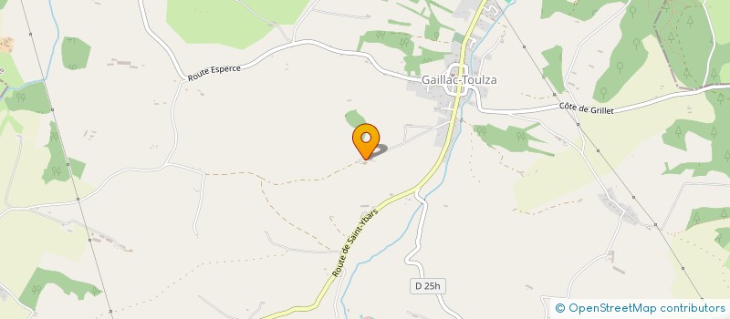 localisation de l'entreprise MADAME GINETTE BEYRIEU  GAILLAC TOULZA