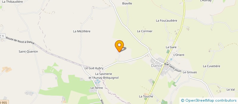 localisation de l'entreprise MADAME GINETTE BIGEAULT à PERCHE-EN-NOCE