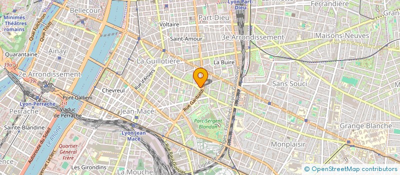 localisation de l'entreprise MADAME GINETTE BOISSET  LYON 7EME