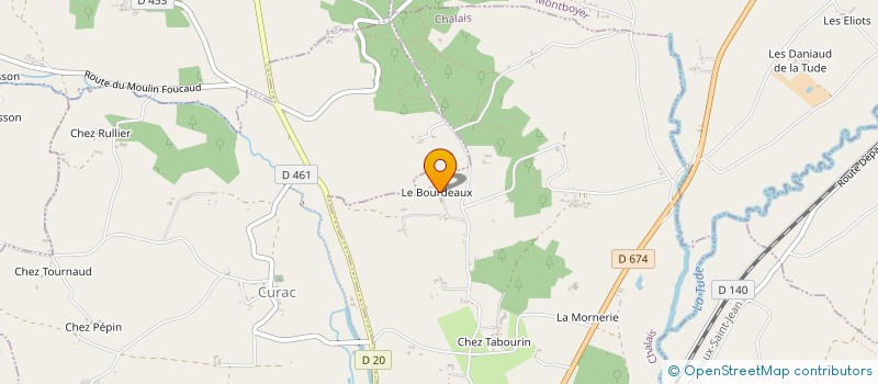 localisation de l'entreprise MADAME GINETTE BONNET à LES ESSARDS