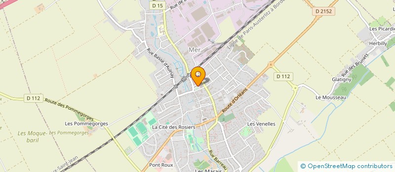 localisation de l'entreprise MADAME GINETTE BOUTARD  MER