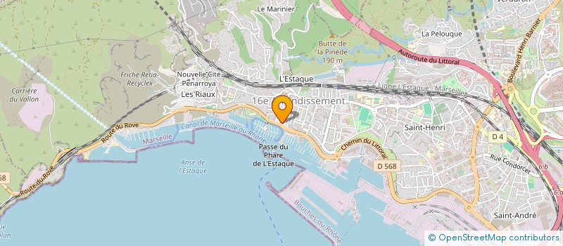 localisation de l'entreprise MADAME GINETTE BUCCI à MARSEILLE
