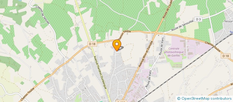 localisation de l'entreprise MADAME GINETTE CALVEL  CADALEN