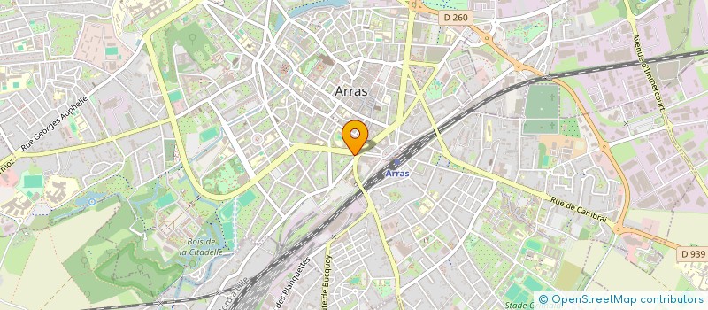 localisation de l'entreprise MADAME GINETTE CHARLES à ARRAS