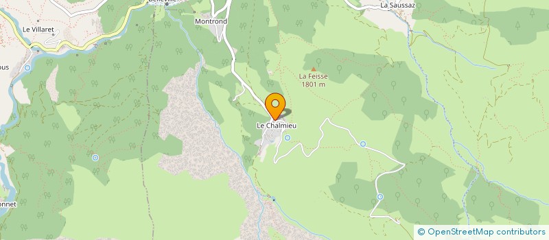 localisation de l'entreprise MADAME GINETTE CHARVIN à ALBIEZ-MONTROND