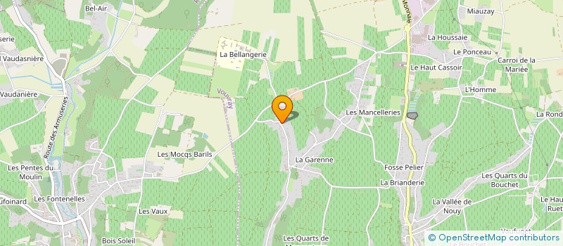 localisation de l'entreprise MADAME GINETTE CHASSIER  NOIZAY