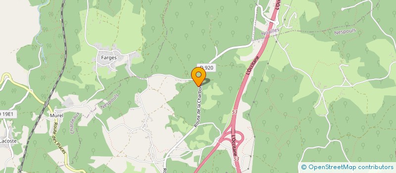 localisation de l'entreprise MADAME GINETTE CHASTAGNIER  ESTIVALS