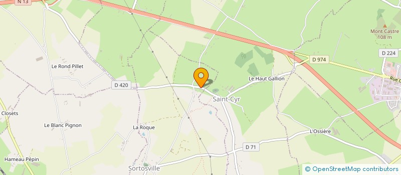 localisation de l'entreprise MADAME GINETTE CHISLARD à LE HAM