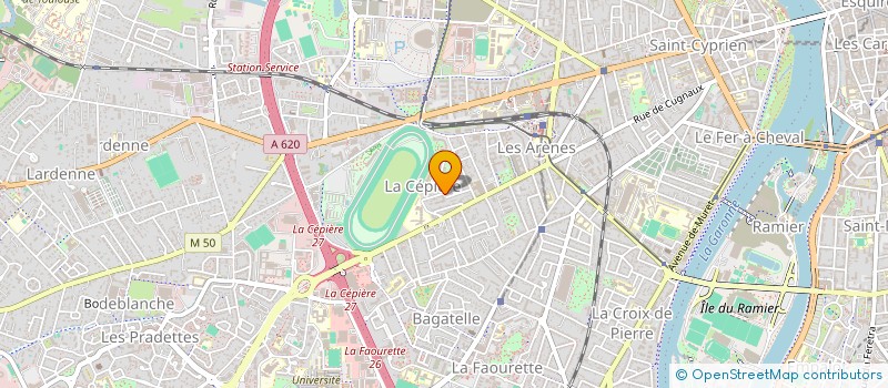 localisation de l'entreprise MADAME GINETTE CLARAMONT à TOULOUSE