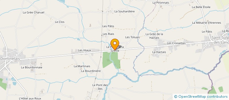 localisation de l'entreprise MADAME GINETTE COACOLO  LA DOMINELAIS