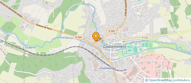 localisation de l'entreprise MADAME GINETTE COLLET à COULOMMIERS